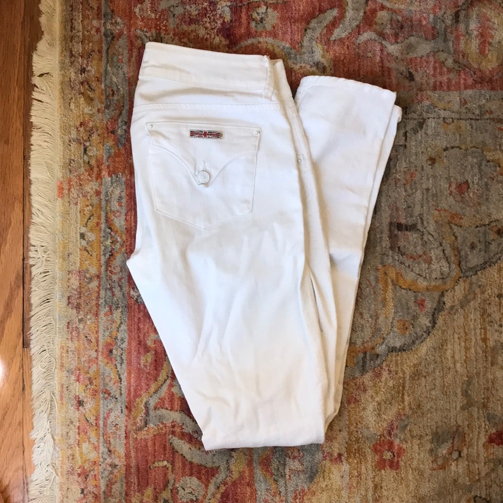 Hudson White Jeans